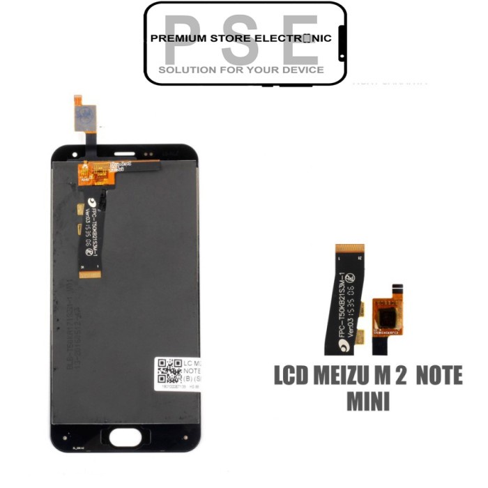 LCD Meizu M2 Note Mini ORIGINAL Fullset Touchscreen Garansi 1 Bulan