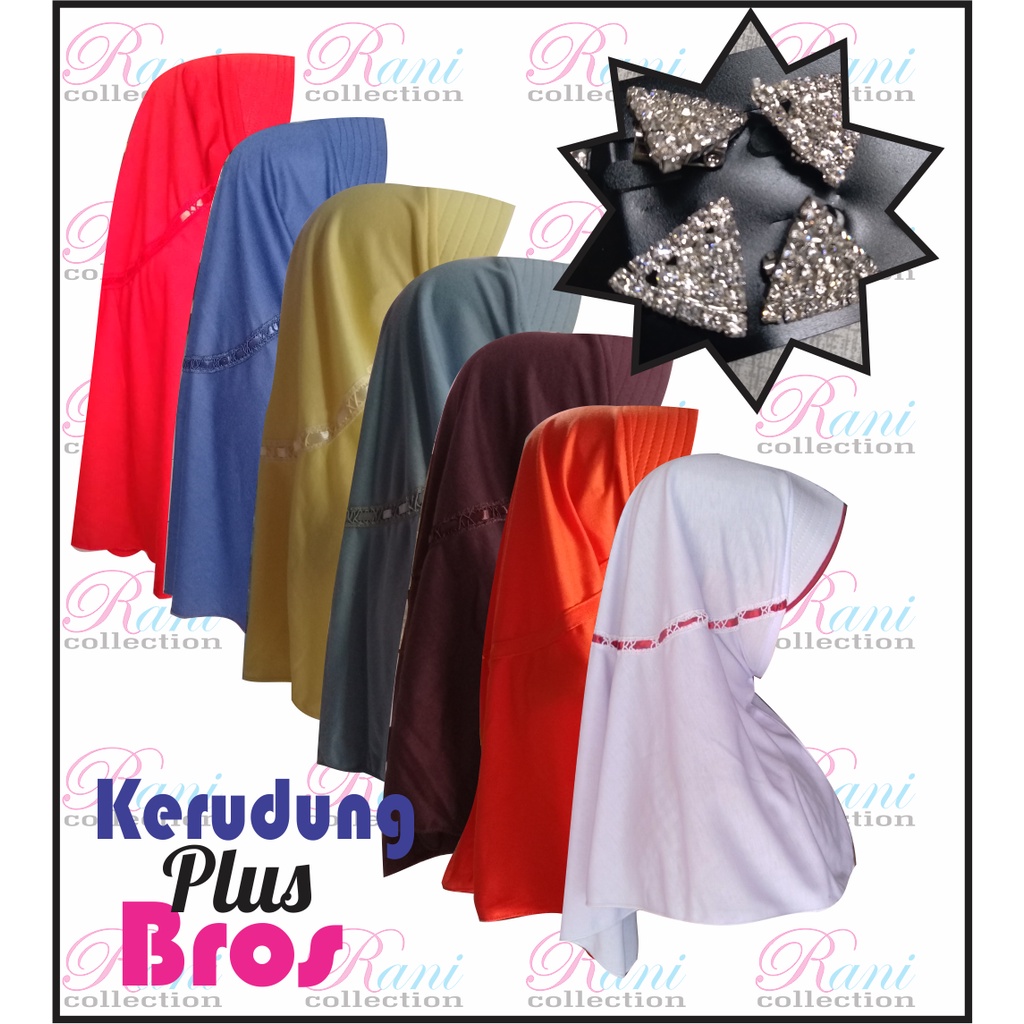 (bonus bros cantik)Kerudung Anak Sekolah SD/hijab anak untuk sekolah /SD