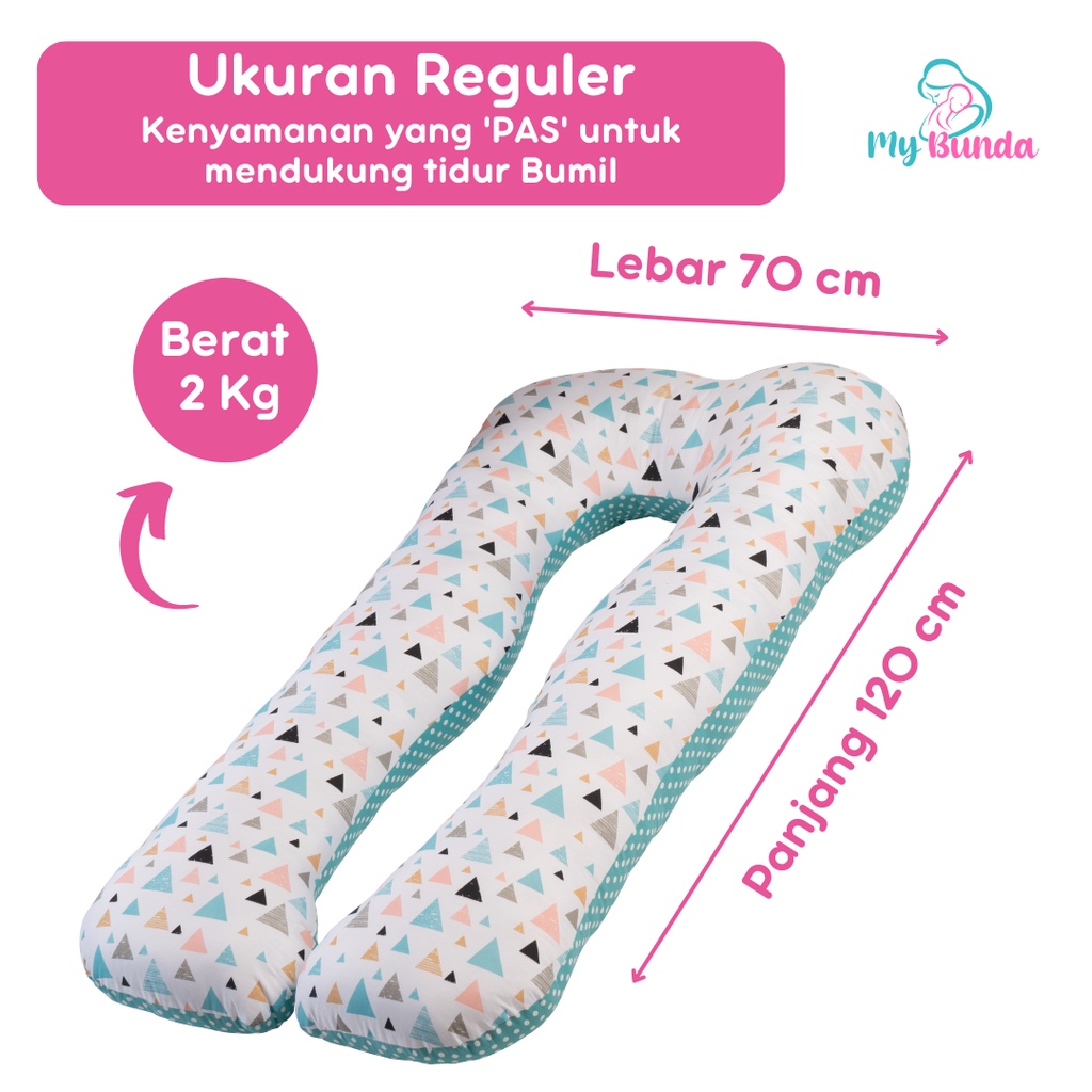 Bantal Ibu Hamil Tidur Bantal Buat Ibu Hamil Jenis Bantal Hamil Premium dengan Desain Bantal Bumil yang Sangat Cocok untuk Jadi Guling Hamil Bantal Perut Ibu Hamil dan Kado Ibu Hamil - Motif BK10
