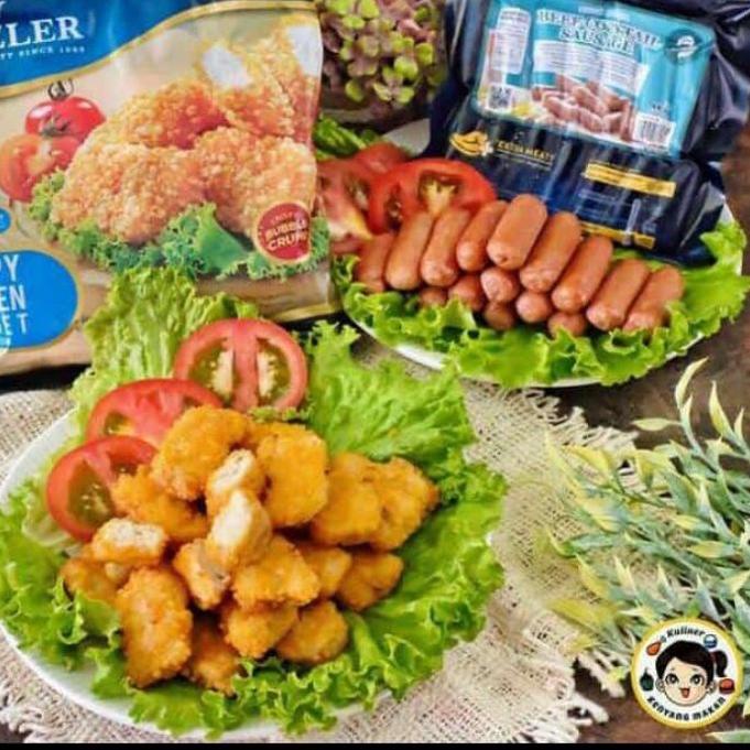 

11.11 BRANDS FESTIVAL KANZLER CRISPY CHICKEN BUBBLE NUGGET/ NAGET VIRAL 450 GR/ SOSIS COCKTAIL BEEF & CHEESE 