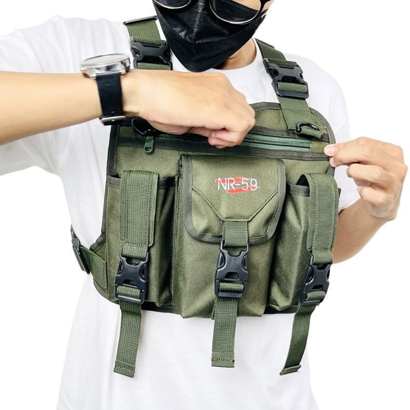 TAS DADA ROMPI TACTICAL ORIGINAL NR-59 / TAS DADA PRIA / TAS DADA TACTICAL PRIA ORIGINAL NR-59 GREEN ARMY LIMITED EDITION