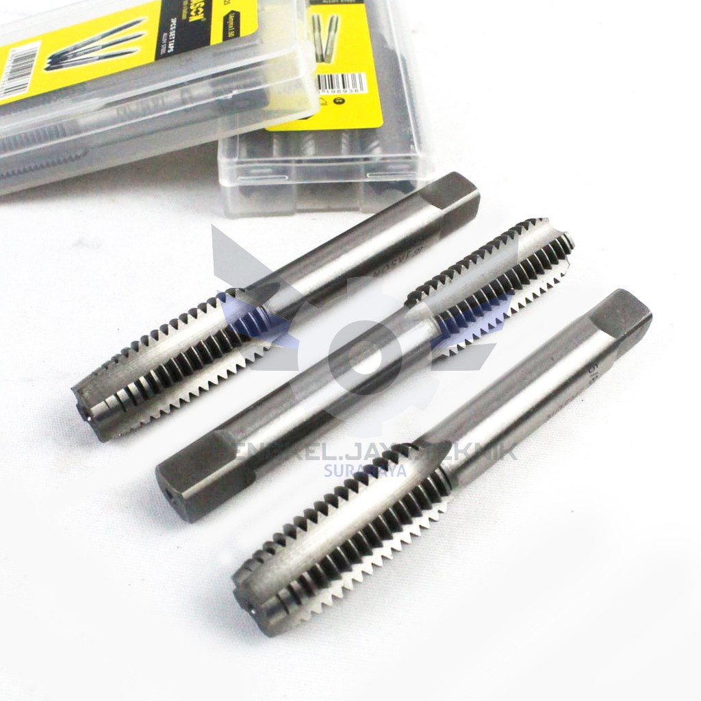 Hand Tap 3mm - 12mm Hand Tap Set 3pcs / Alat Tapping Handtap JASON