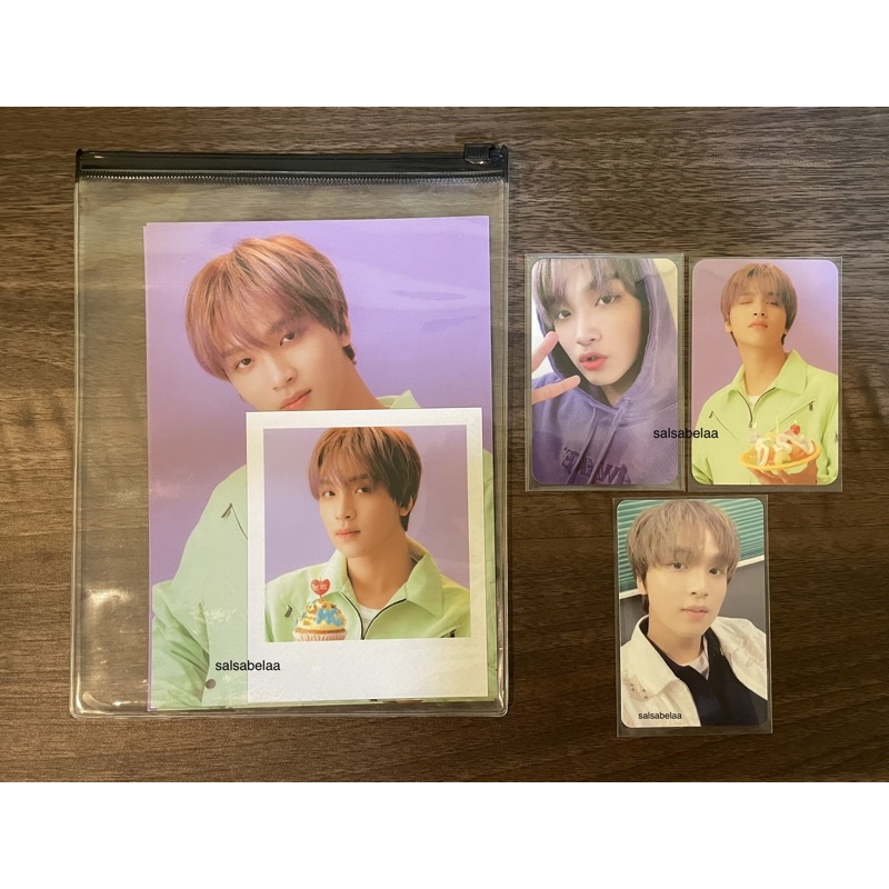 [BOOKED] PHOTOPACK SG21 HAECHAN PP SG21 HAECHAN PC PHOTOCARD HAECHAN HOODIE UNGU