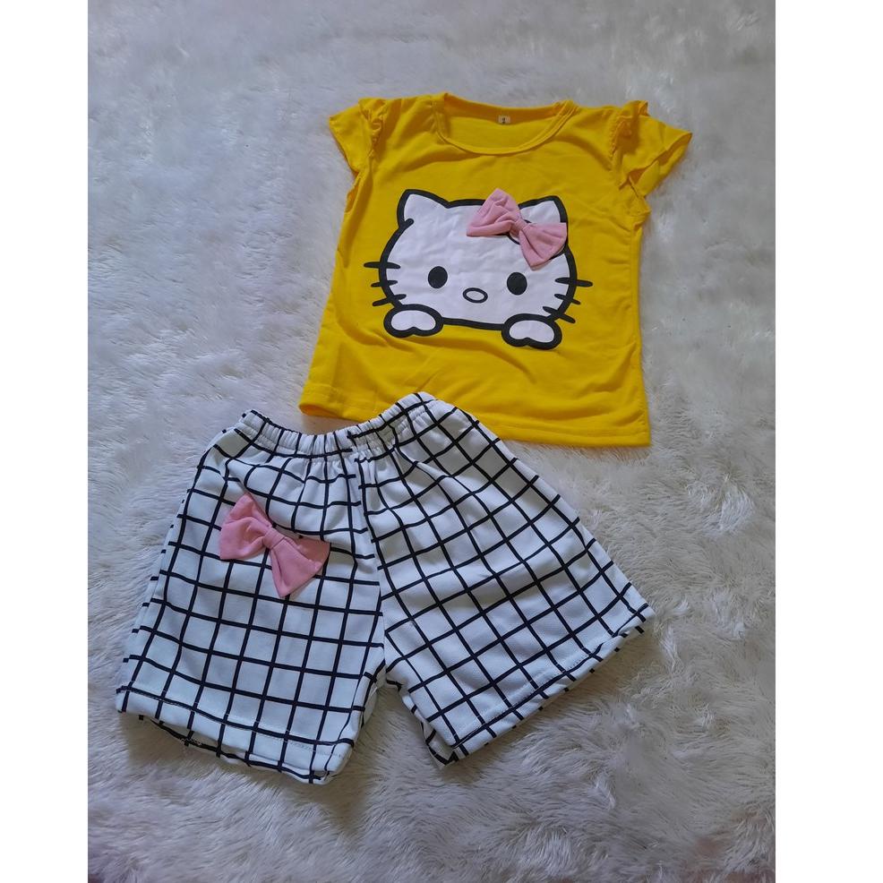 R-   St HK square setelan anak perempuan 1 2 3 4 5  tahun murah import korea baju cewek • BRO.31Oc22