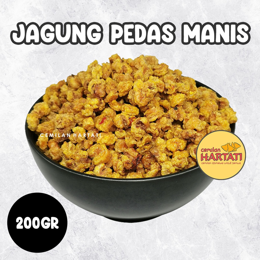

Jagung Marning Pedas Manis ( 200gr )