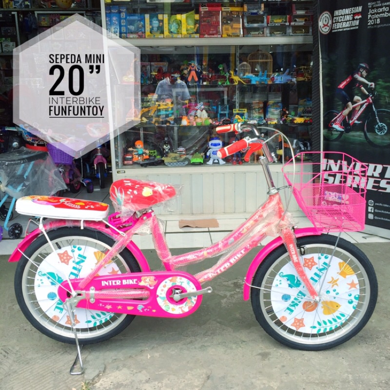 SEPEDA MINI 20” INTERBIKE ANAK USIA 9 TAHUN SAMPAI DEWASA