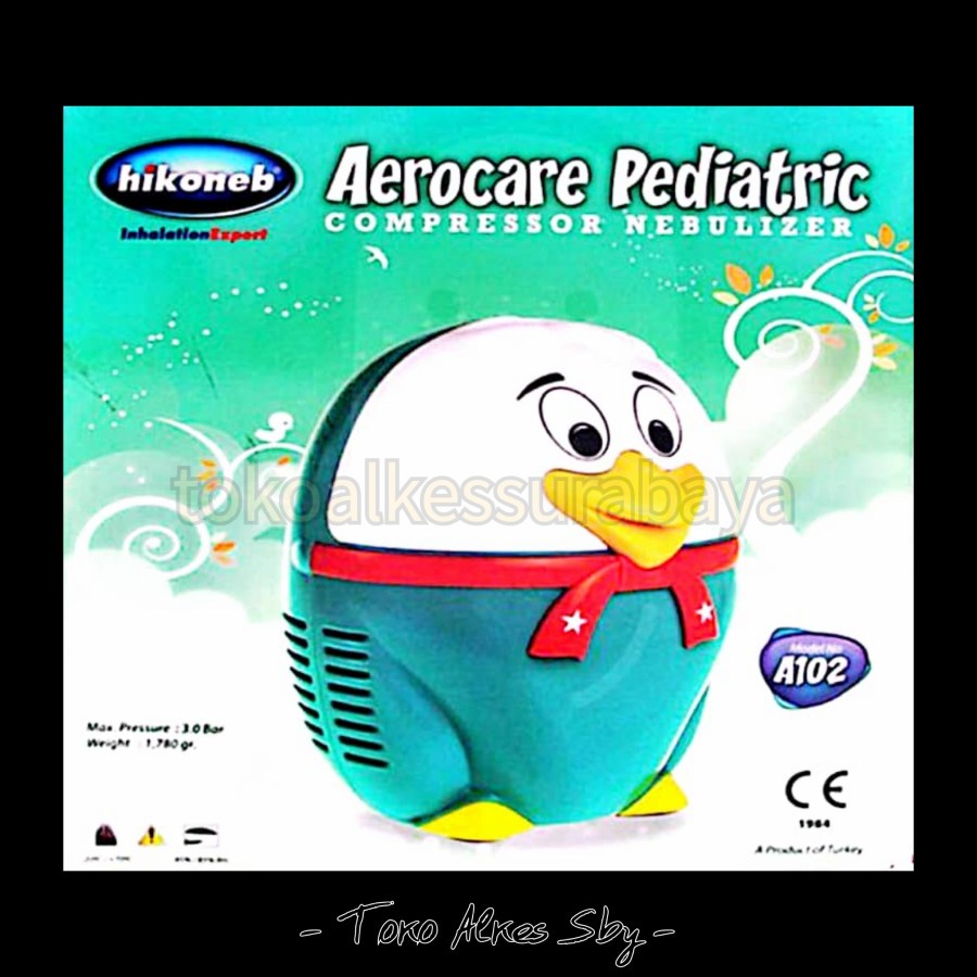 HIKONEB - AEROCARE PEDIATRIC NEBULIZER A102 NEBULIZER ANAK KARAKTER