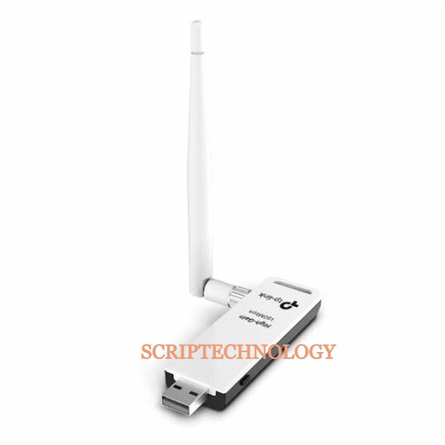 usb wifi tp-link tl-wn722n / tplink 722 antena garansi resmi 1 tahun