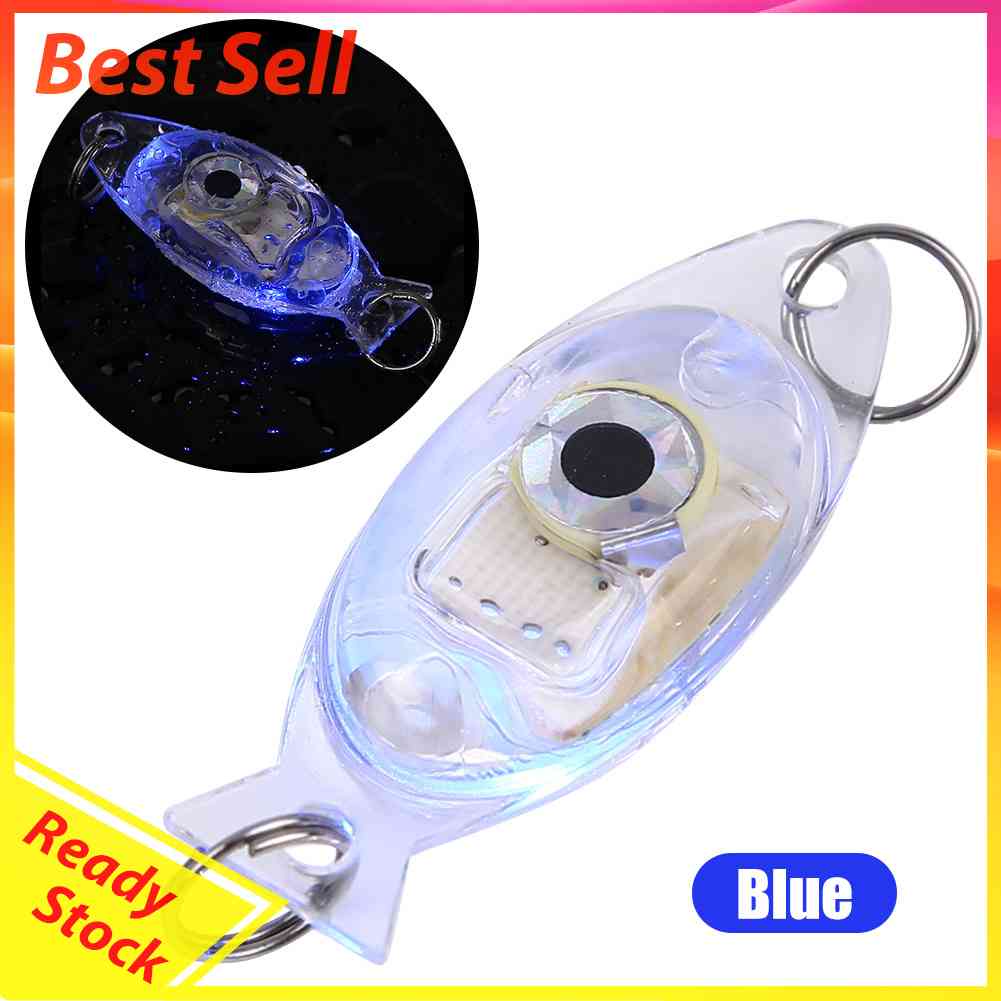 Portable Mini Underwater Fishing Attraction Lamp Lure Fishing Accessories