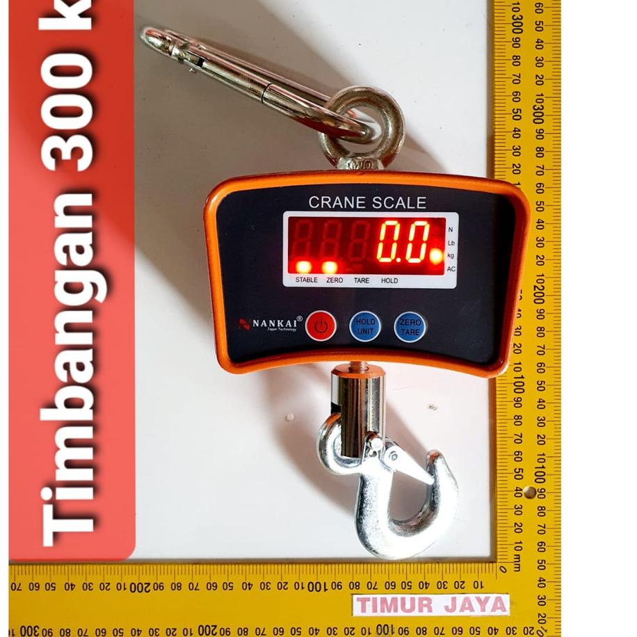 Keren abis--Timbangan Gantung Digital / Timbangan Crane Scale 300 Kg timbangan digital timbangan gan