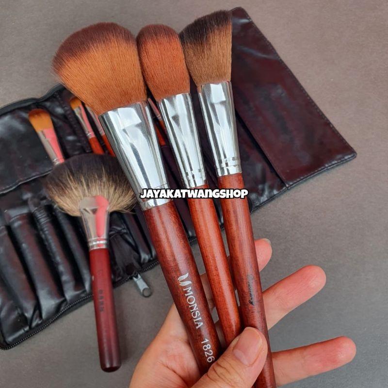 Kuas Make Up Set Pouch | Brush Make Up