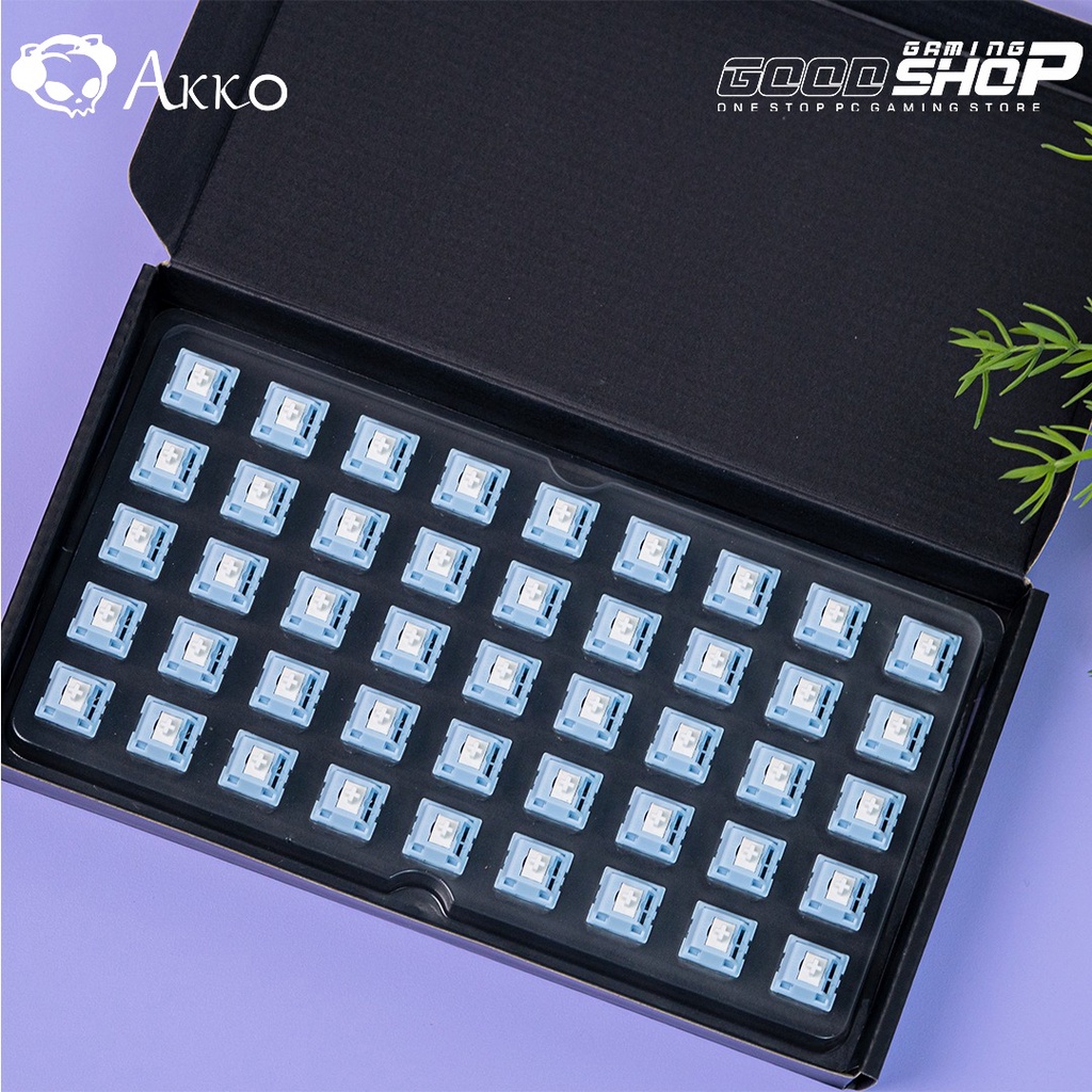 Akko CS Switch – Snow Blue Gray 5 pin (SATUAN)