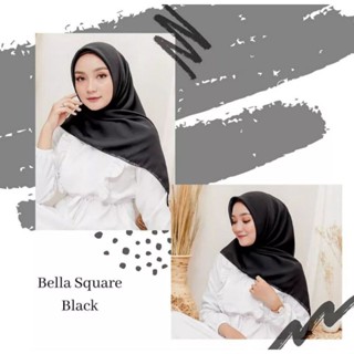 Bella Square Hijab Segi empat polos #2