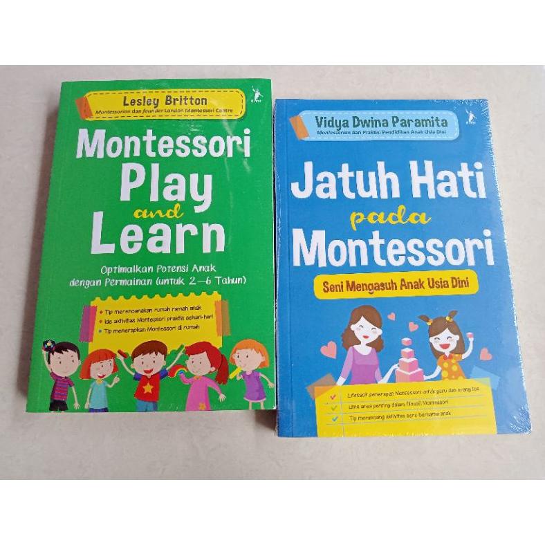 Jual Buku Parenting Montessori/ Jatuh Hati Pada Montessori/ Montessori ...