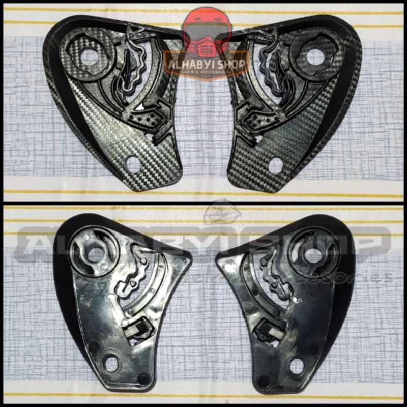 RACHET VISOR HELM KYT KYOTO - INK DYNAMIC - INK METRO 2 | ORIGINAL