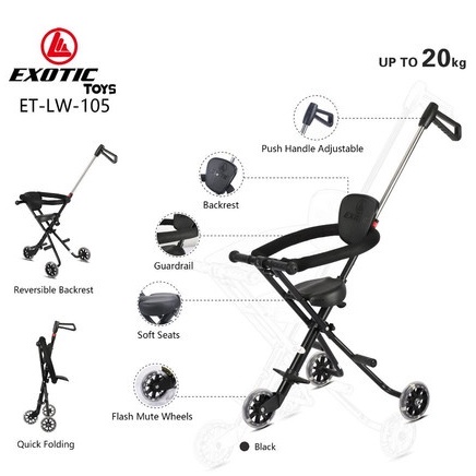 PROMO  Magic Stroller Exotic ET LW-105 Baby Stroller LW105 LW 105 Termurah