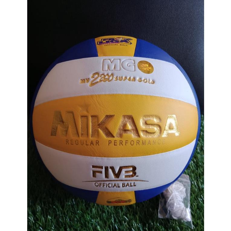 ( PROMO ) BOLA VOLI MIKASA MV2200 SUPERGOLD / BOLA VOLI MIKASA / BOLA VOLI TERLARISS...,,,,,