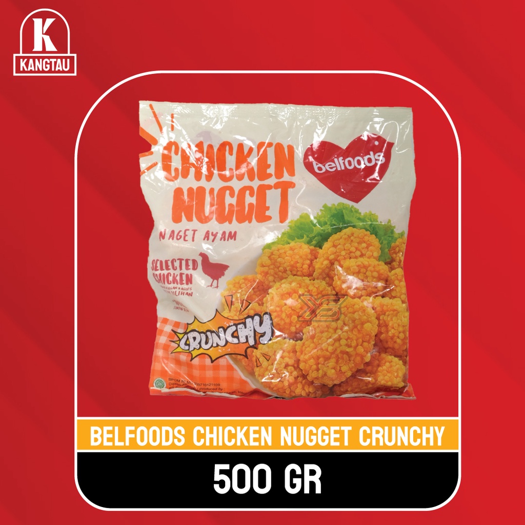 Jual Belfoods-Chicken Nugget Crunchy 500gr | Shopee Indonesia