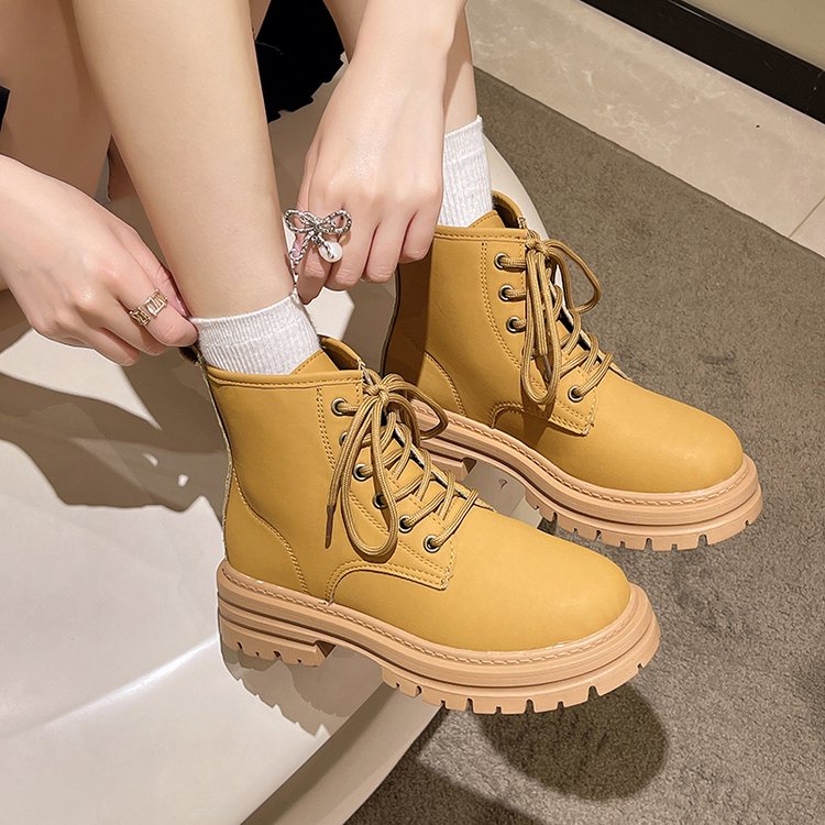 ✅PINKEY P077 Sepatu Sneakers Boots Wanita Boot Shoes Import