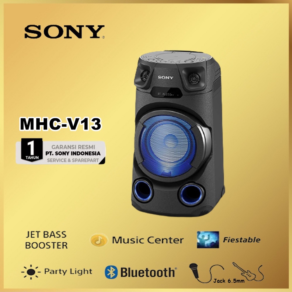 Sony MHC-V13 High Power Audio Speaker System with Bluetooth V 13