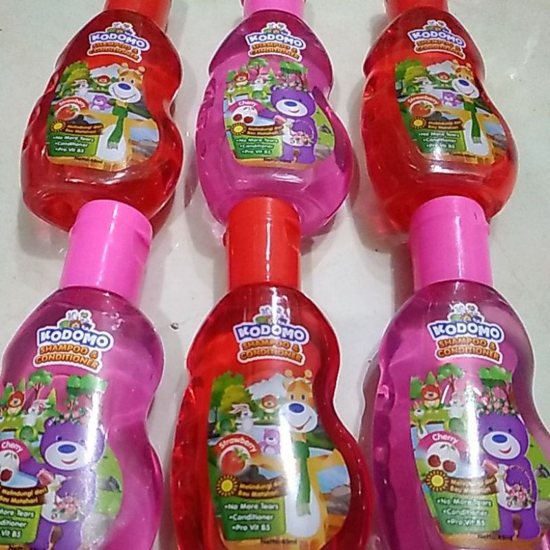 KODOMO SHAMPOO &amp; KONDITIONER 45ml 1 botol