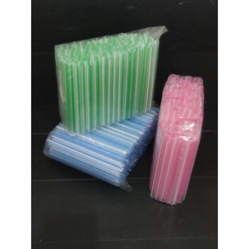 Sedotan BOBA/ Sedotan BUBBLE TEA ORIGINAL / SEDOTAN JUS Bening Warna