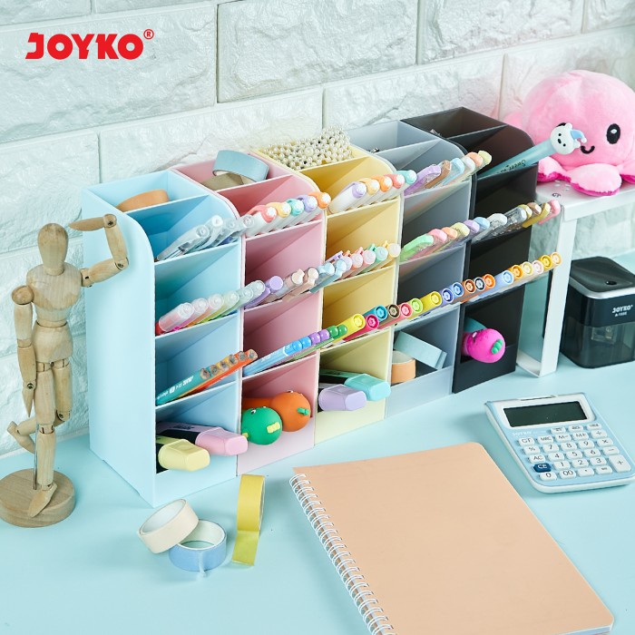 

Stationery Joyko Portable Desk Set Pen Holder / Tempat Alat Tulis Meja Ds-49Co