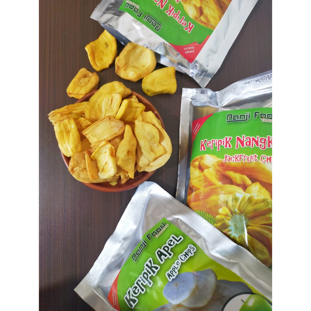 Keripik Buah dan Sayur Mix Khas Malang Panji Food 65-100gr Kualitas Ekspor