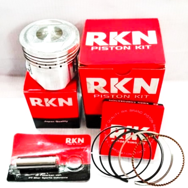 Seher Piston Kit Honda Mega Pro GL Pro Neotech OS STD 0.25 0.50.0.75 1.00 RIKEN RKN Japan Quality