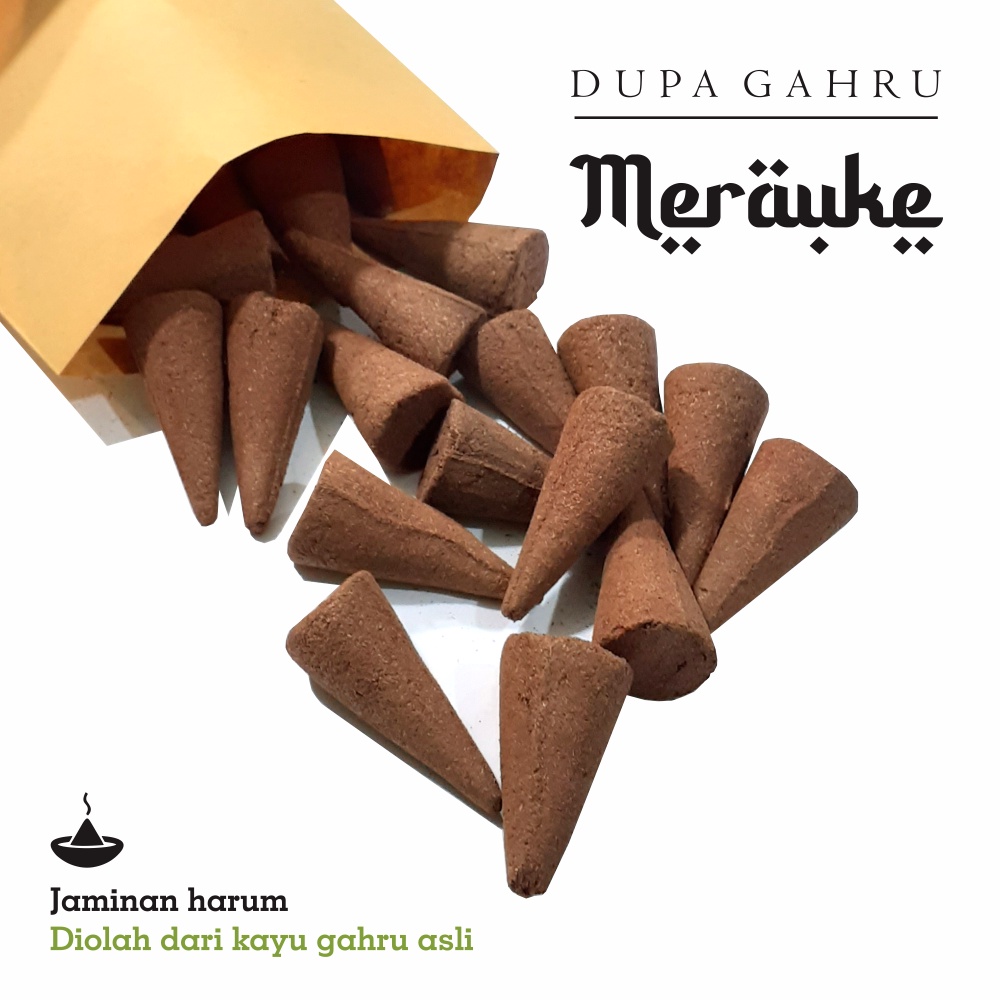 Dupa Gahru Kerucut Aromaterapi Asli Merauke