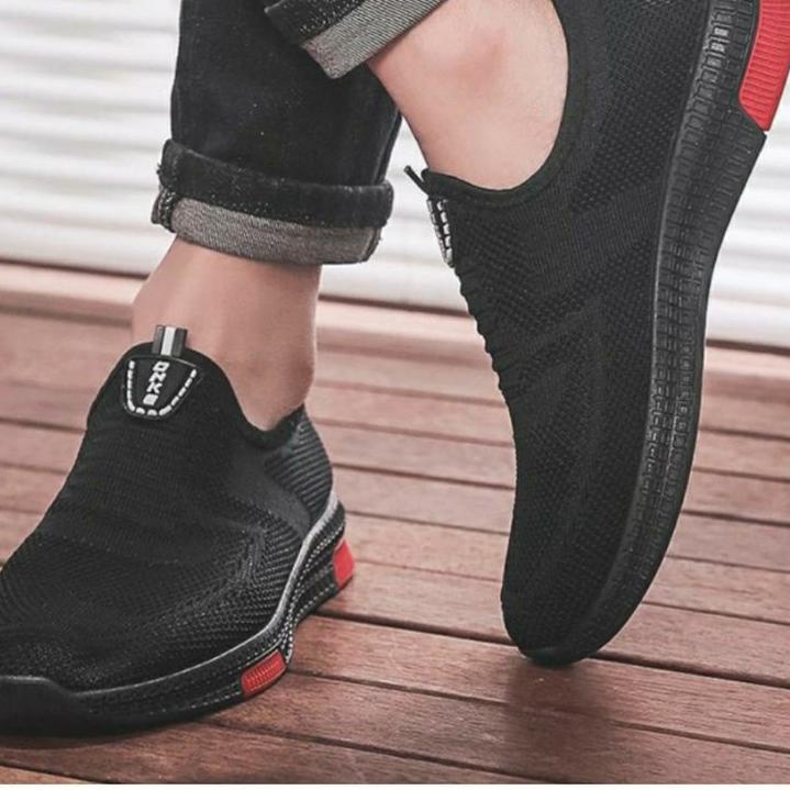 Sale GEMMA-Sepatu Pria Sneakers Slop Simple ONKE tanpa tali - Sneaker Pria Slip on Santai