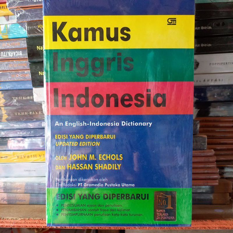 

⚡BEST SELLER ⚡Kamus Besar Oleh John M Echols Ribuan kosakata ( English - Indonesia )