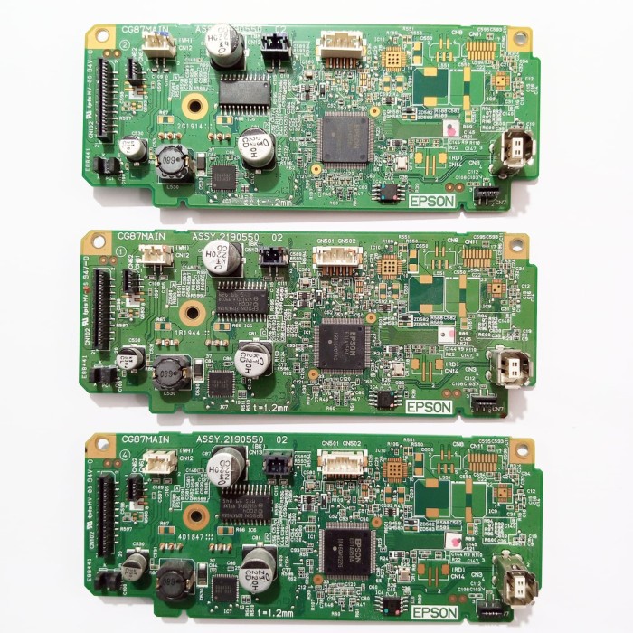 Main Mainboard Printer Epson L1110 Logic Motherboard Printer L1110 Used