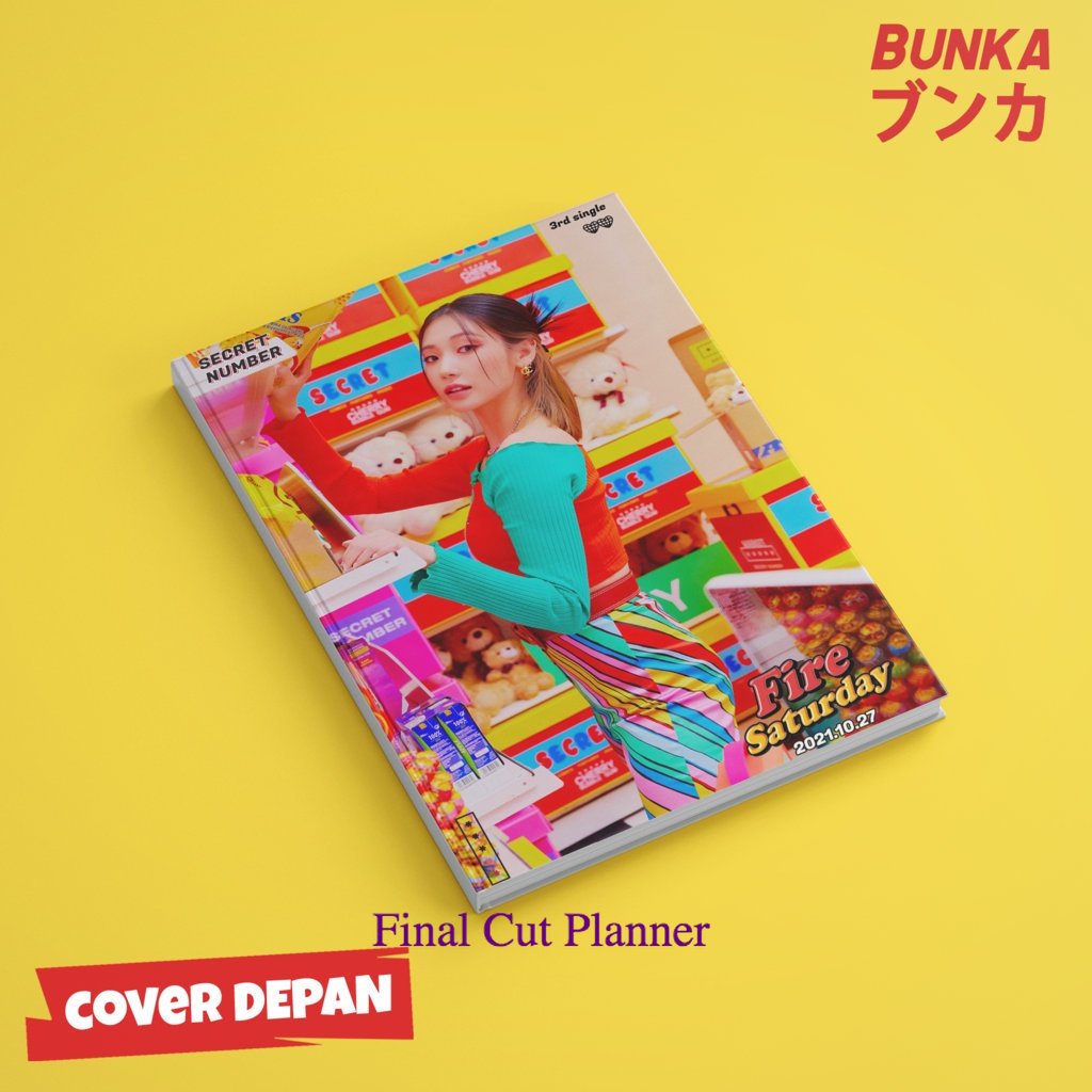 

Notebook KPOPSecret Number Fire Saturday Jinny Hardcover A5 Buku Tulis Catatan Notes Agenda Planner Jurnal .