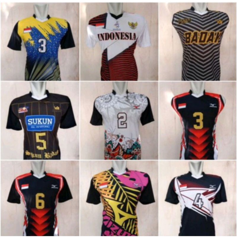 COD kaos voli baju voli atasan kaos voli jersey voli proliga