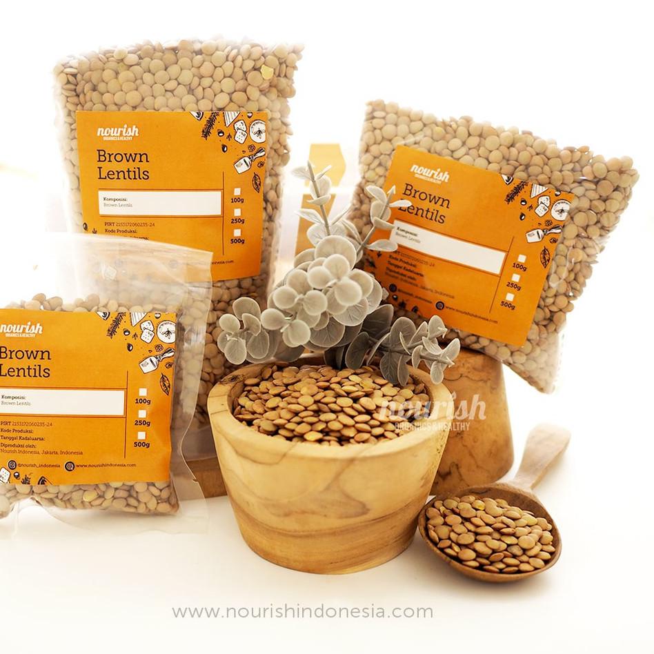 

CSPp6P0--Brown Lentils 500gr