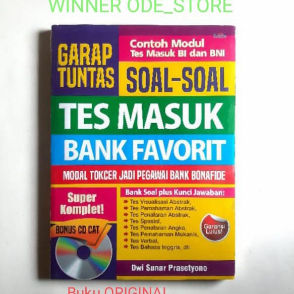 

✨COD✨ BUKU GARAP TUNTAS TES MASUK BANK FAVORIT/ORIGINAL-BEST SELLER-HARGA OK