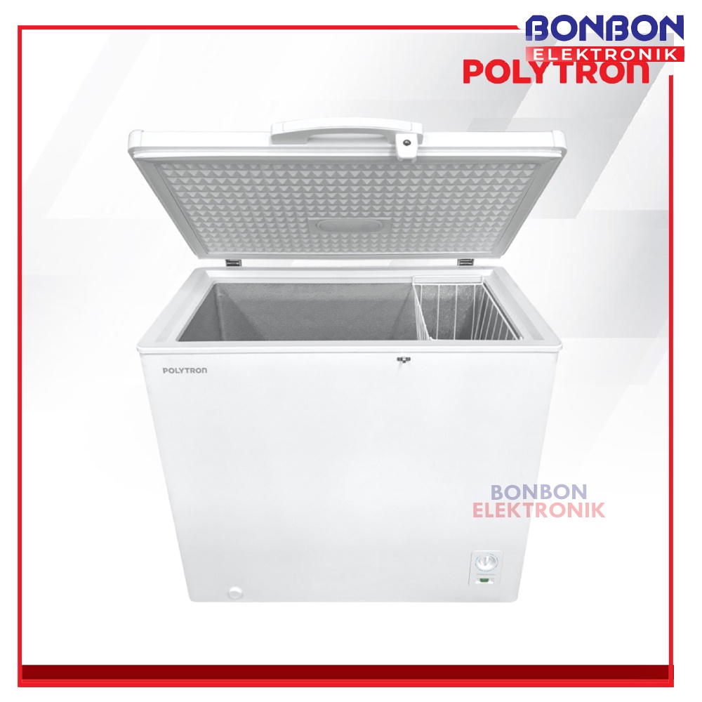 POLYTRON Chest Freezer 200 Liter PCF 218 / PCF218 200L