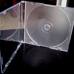 Kotak CD/DVD Mika Transparant