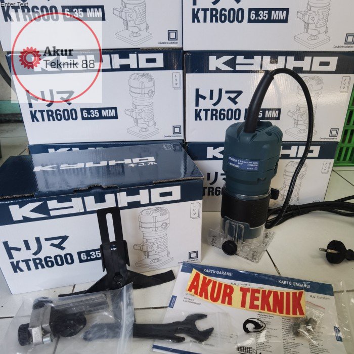 mesin Trimmer Kayu profil KYUHO KTR 600 KYUHO ASLI ORIGINAL