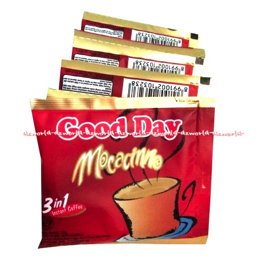 Good Day Mocacinno Isi 10 Sachet Kopi Instan Goodday Mokacino Kopi Instan Gooday Moka Cino Kopi Instan Kopi Moka 3in1 Instan Coffee 10pcs Mocha Cino