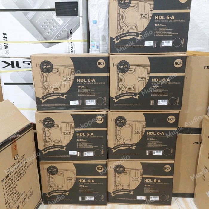 RCF LINE ARRAY ACTIVE SPEAKER HDL 6A - 2 X6" + DRIVER