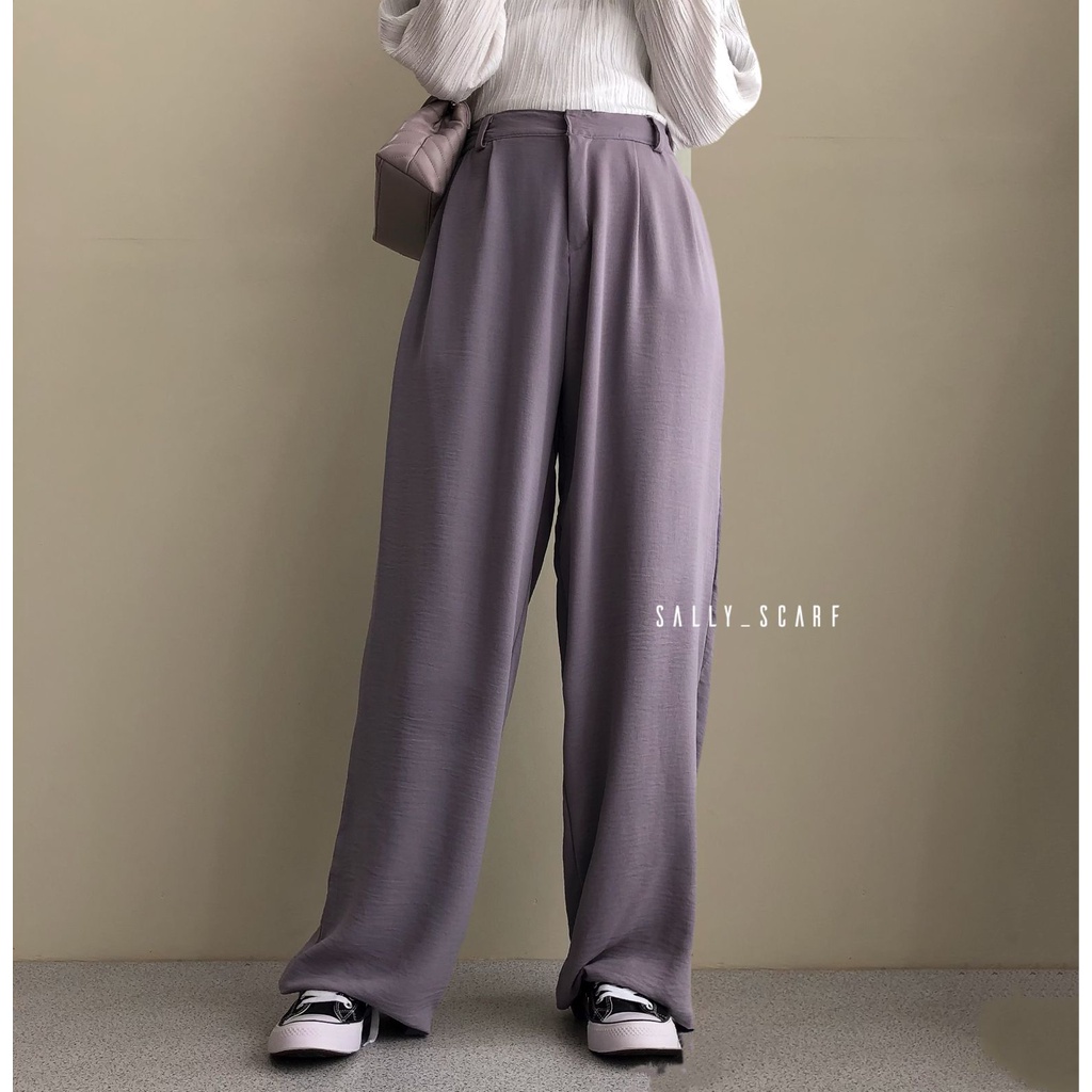 Oklay loose pants Crinkle