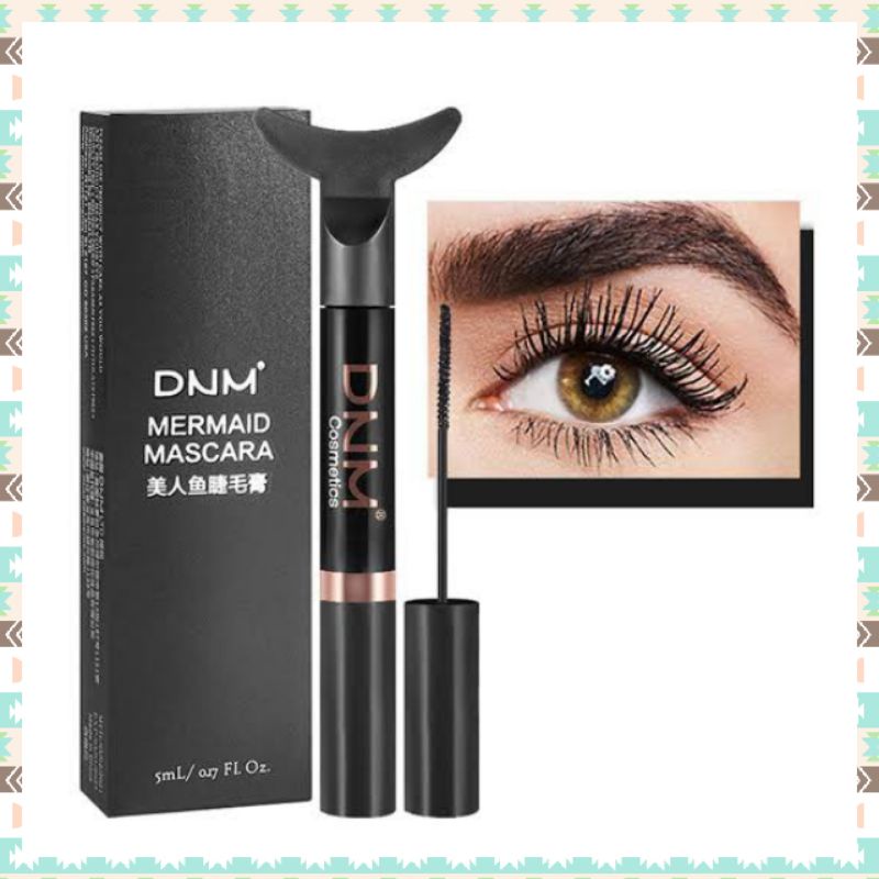 Mermaid Mascara Volume DNM Brand Waterproof Penebal Bulu Mata Tahan Air Original