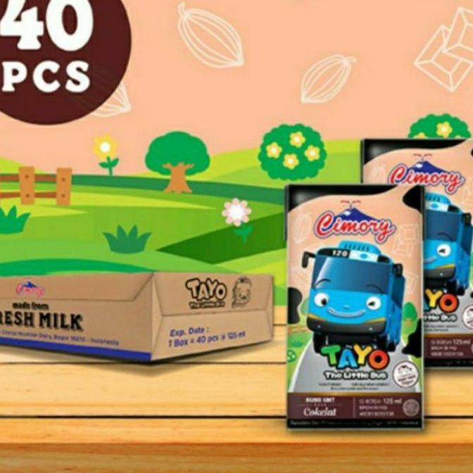 

READY ✅CIMORY SUSU UHT TAYO 125ML 1 KARTON (40 PCS)|RA5