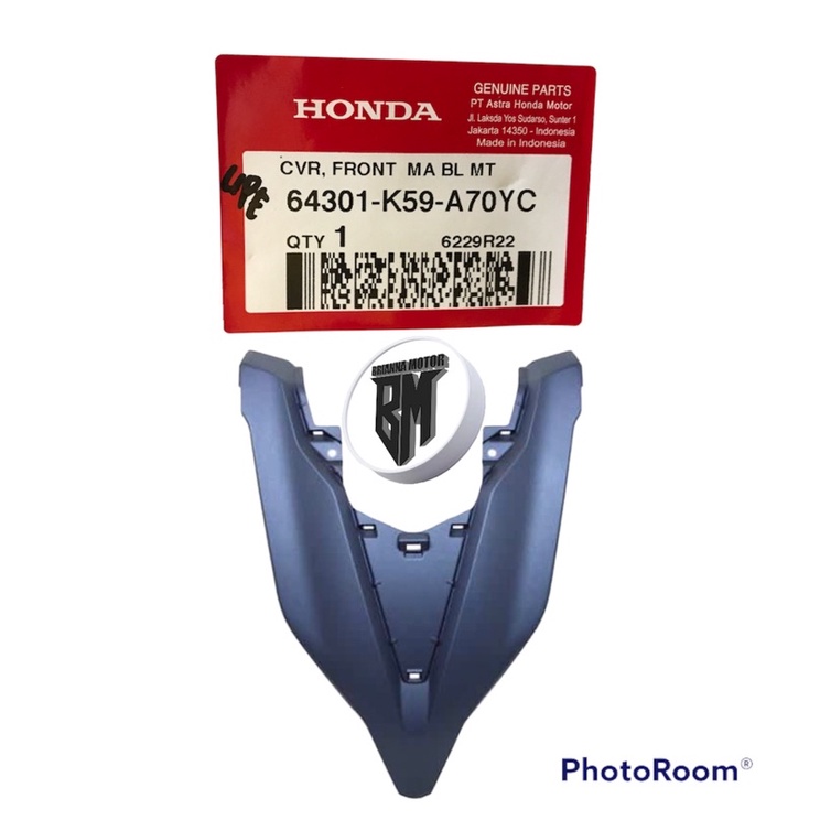 COVER LAMPU DEPAN BIRU DOF NEW VARIO 125 150 ORI HONDA 64301 K59 A70YC