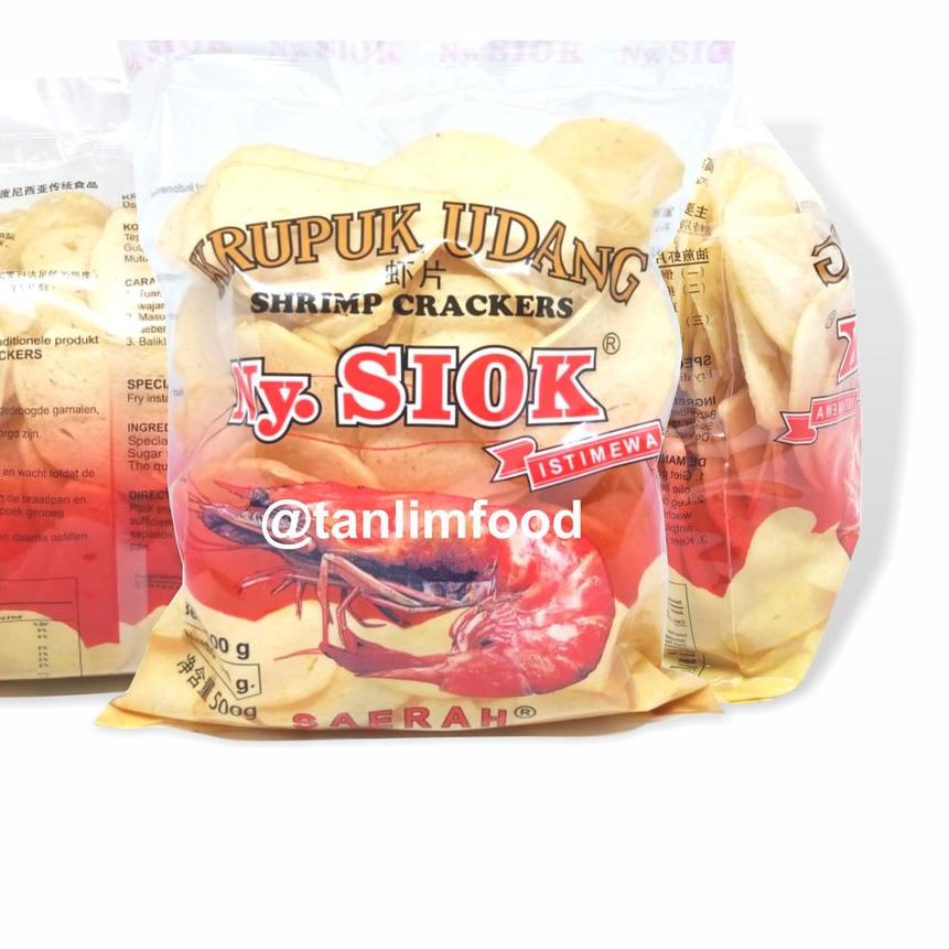 

READY ✅Ny. Siok NySiok Krupuk Kerupuk Udang Oval|SQ7