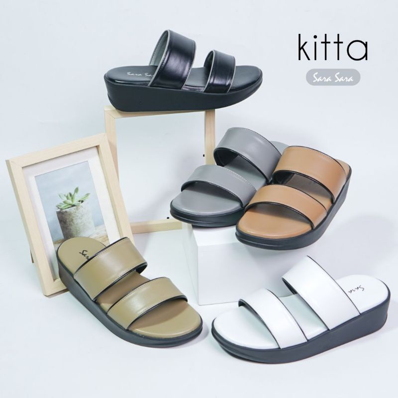 sara sara kitta/sandal wanita sara sara kitta