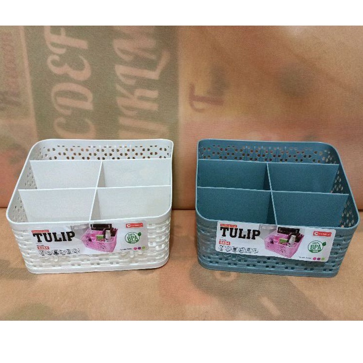 KERANJANG 5 SEKAT TULIP 8484