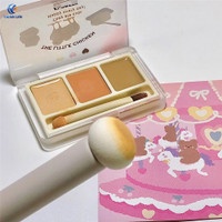 JY SS29 Brush Makeup Ujung Bulat Spons Untuk Concealer Satuan (1 Pcs) / Alat Make Up High Quality Import